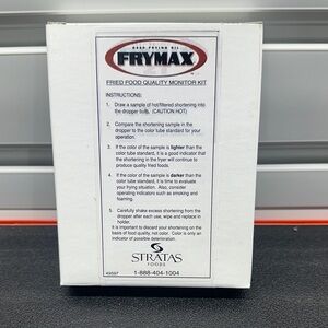 Frymax Fried Food Quality Monitor Kit